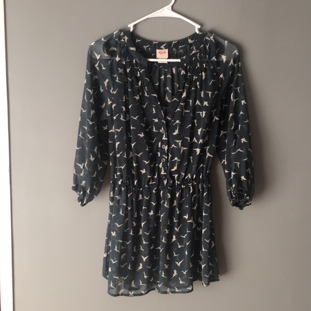 Sheer blouse